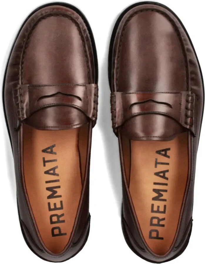 Leather Penny Loafers - Image 4