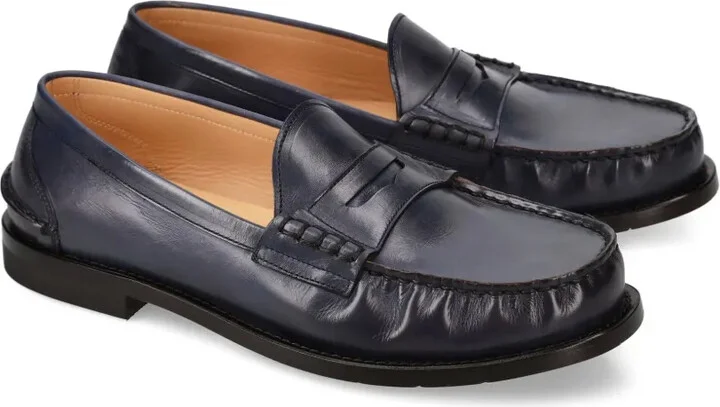 Leather Penny Loafers - Image 2
