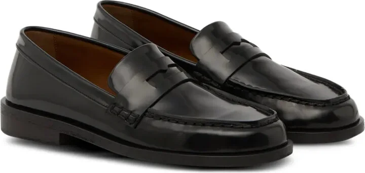 Leather Penny Loafers - Image 2