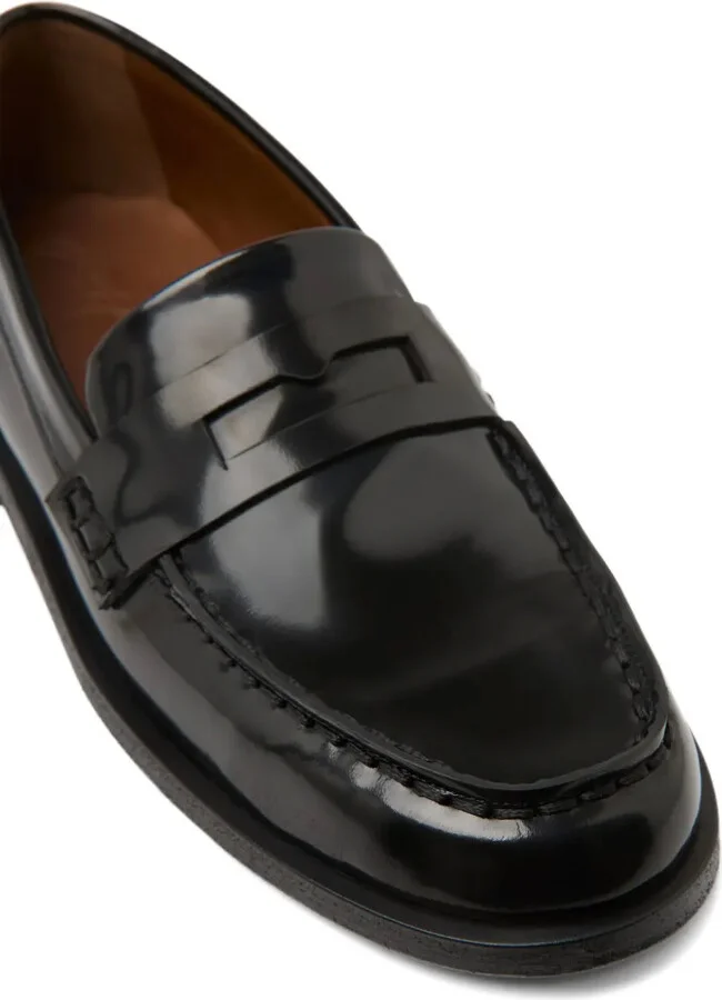 Leather Penny Loafers - Image 4