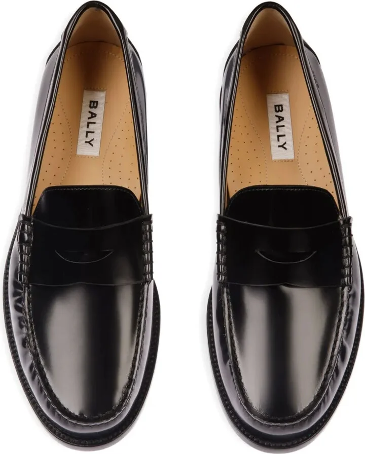 Leather Penny Loafers - Image 3