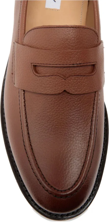 Leather Penny Loafers - Image 4