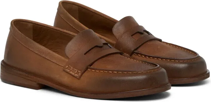 Leather Penny Loafers - Image 2