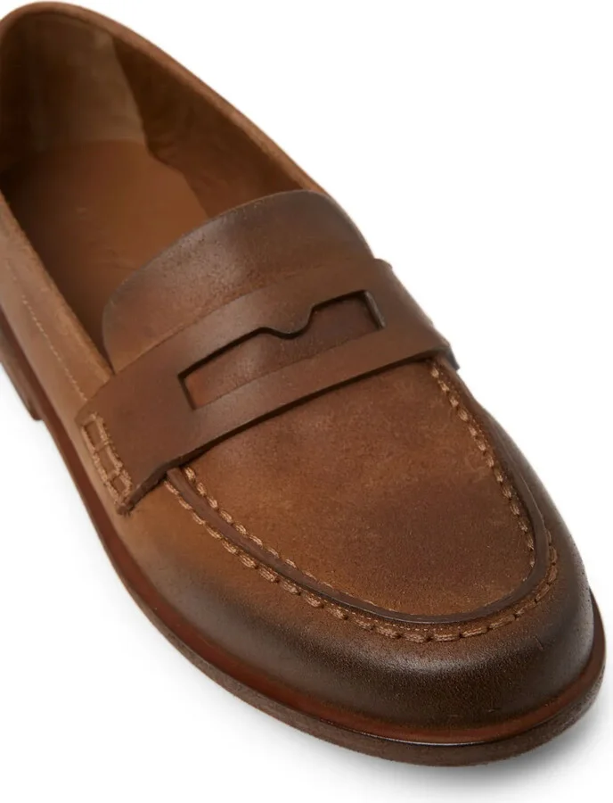 Leather Penny Loafers - Image 4
