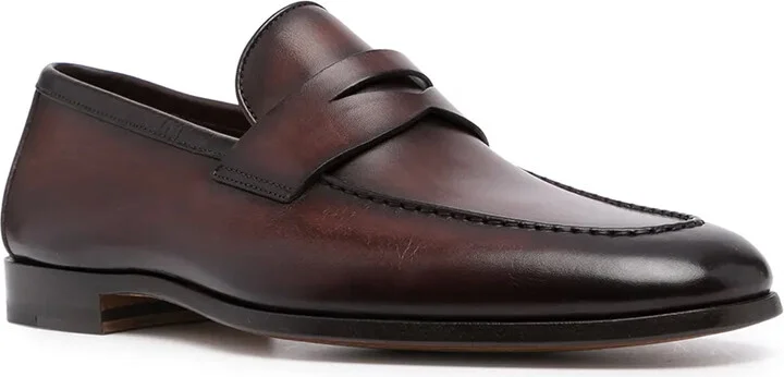 Leather Penny Loafers - Image 2