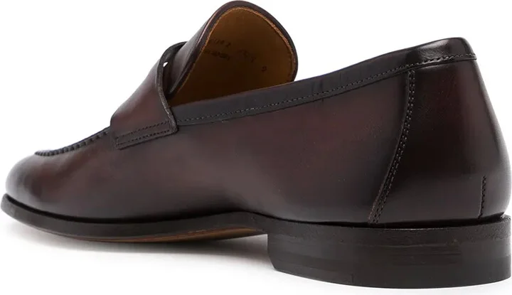 Leather Penny Loafers - Image 3