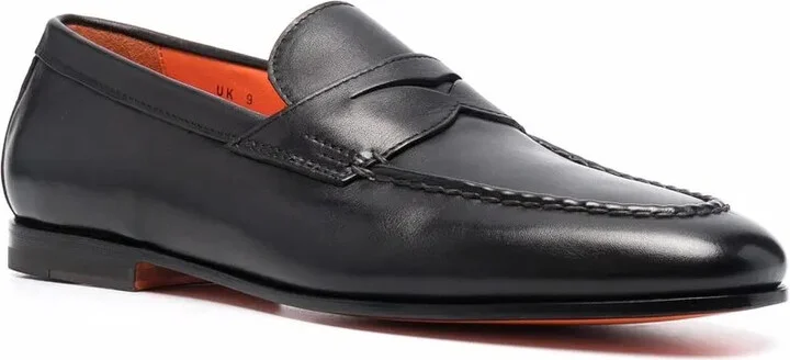 Leather Penny Loafers - Image 2
