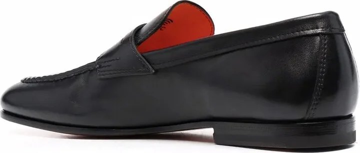 Leather Penny Loafers - Image 3