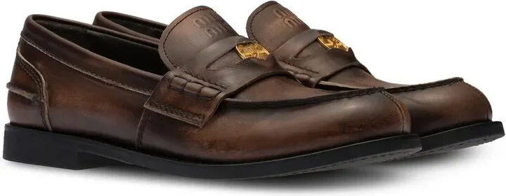 Leather Penny Loafers - Image 2