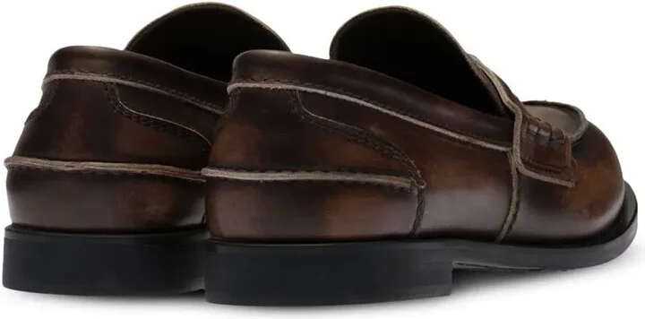 Leather Penny Loafers - Image 3