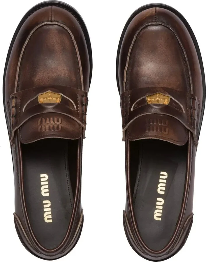 Leather Penny Loafers - Image 4