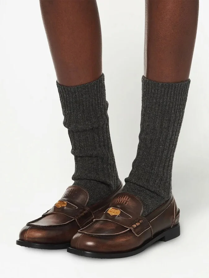 Leather Penny Loafers - Image 5