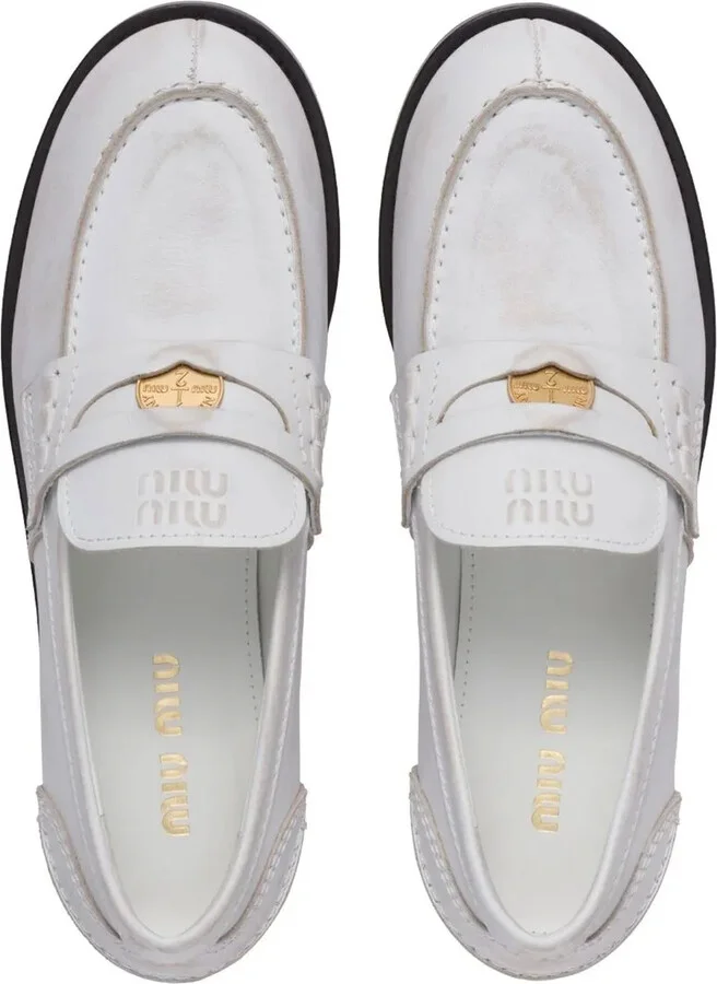 Leather Penny Loafers - Image 4