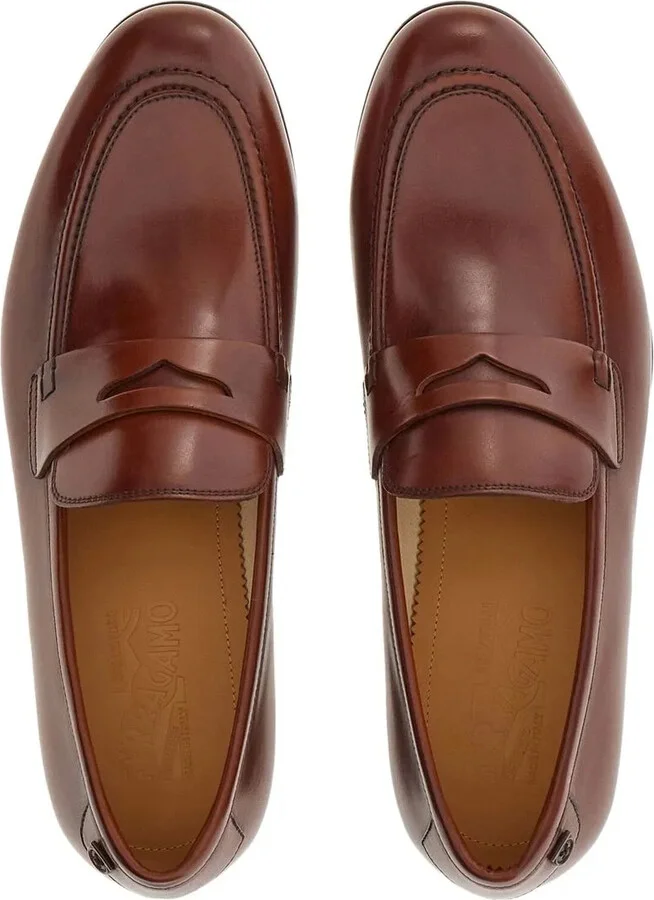Leather Penny Loafers - Image 4