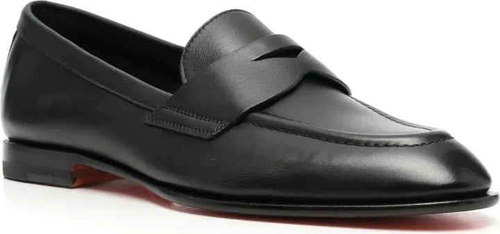 Leather Penny Loafers - Image 2