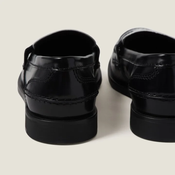 Leather penny loafers - Image 3