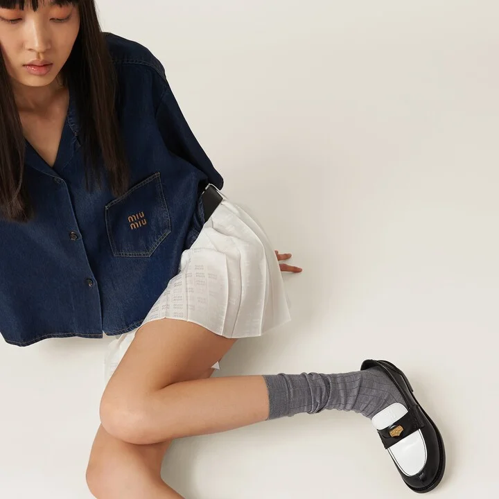 Leather penny loafers - Image 5