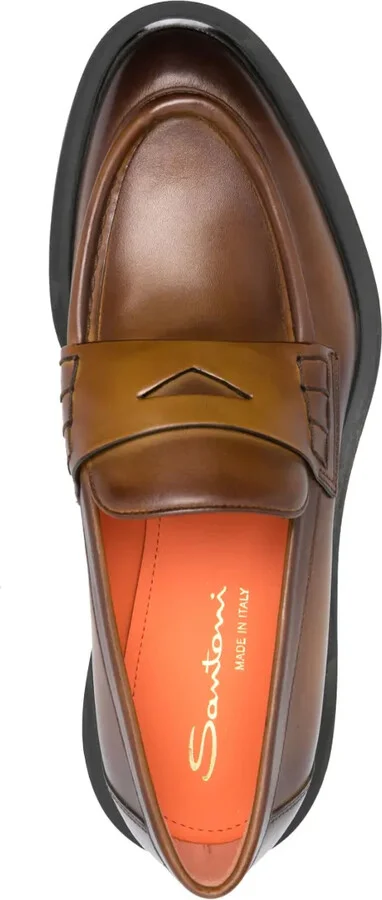Leather Penny Loafers - Image 4