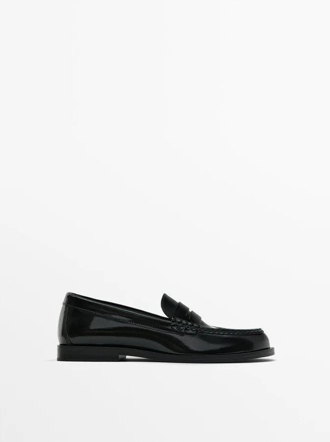 Leather Penny Loafers
