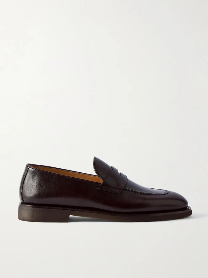 Leather Penny Loafers