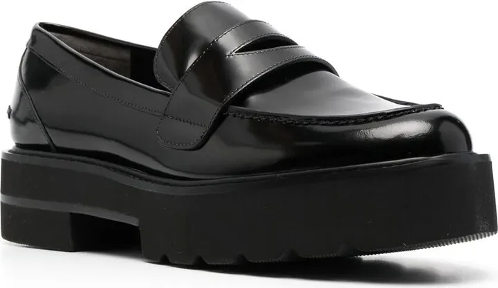 Leather Penny-Slot Loafers - Image 2