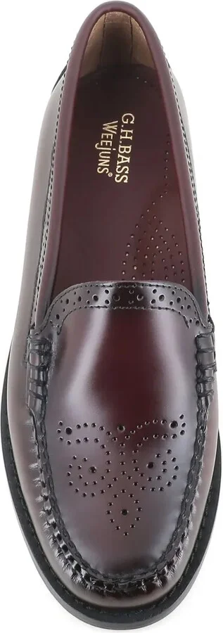 Leather Perforated Loafers - Image 2