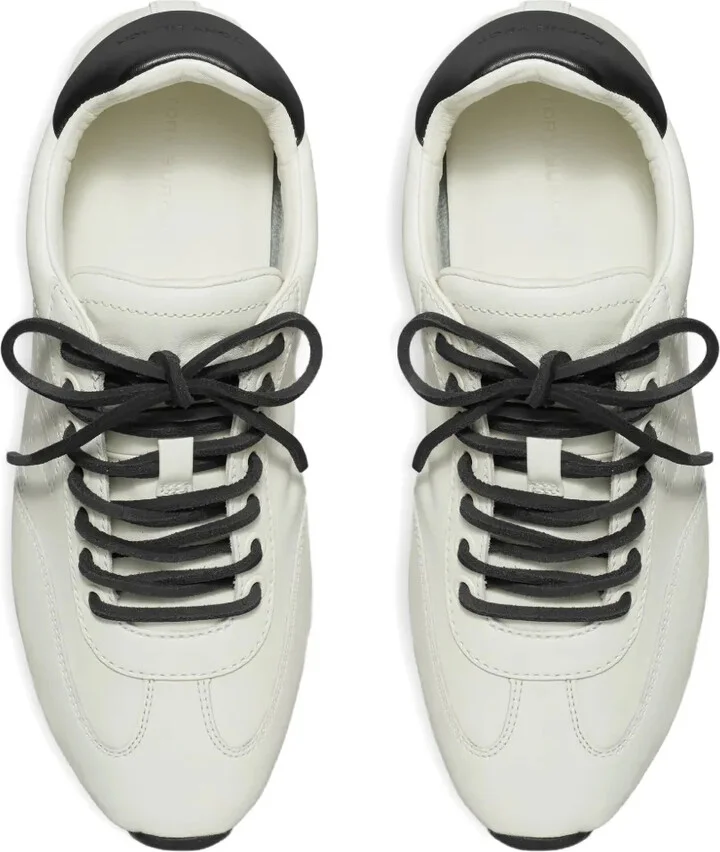 Leather Perforated Sneakers - Image 4