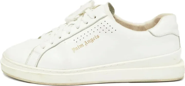 Leather Perforated Sneakers