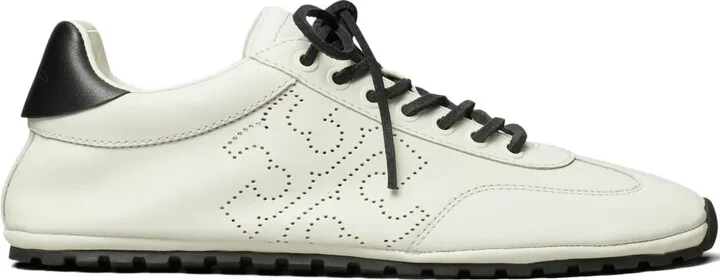 Leather Perforated Sneakers