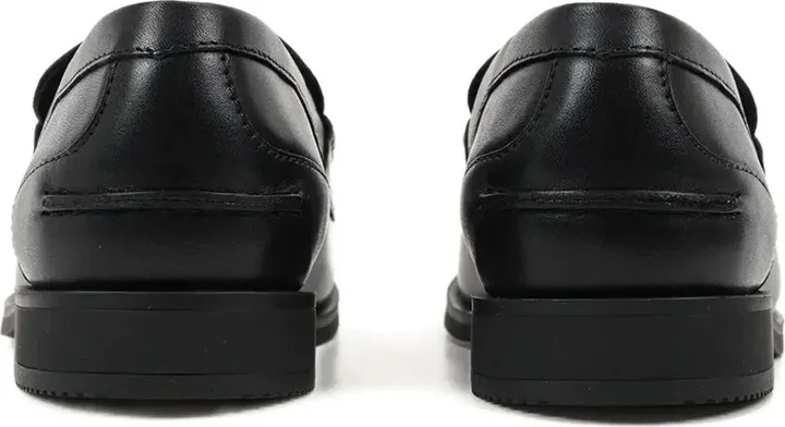 Leather-Plaque Loafers - Image 3