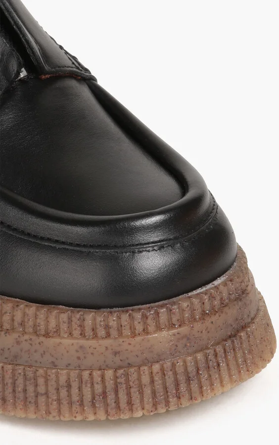 Leather platform ankle boots - Image 7