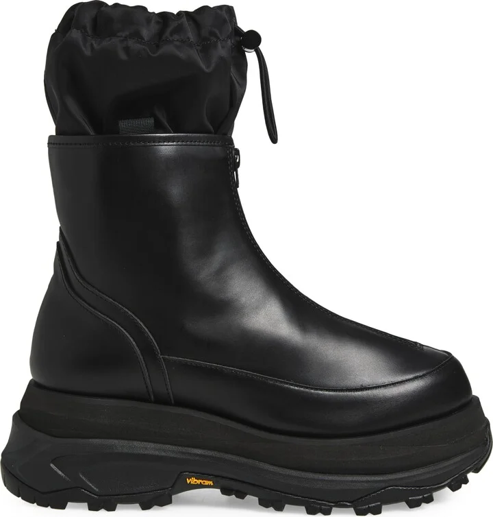 Leather Platform Boot - Image 3