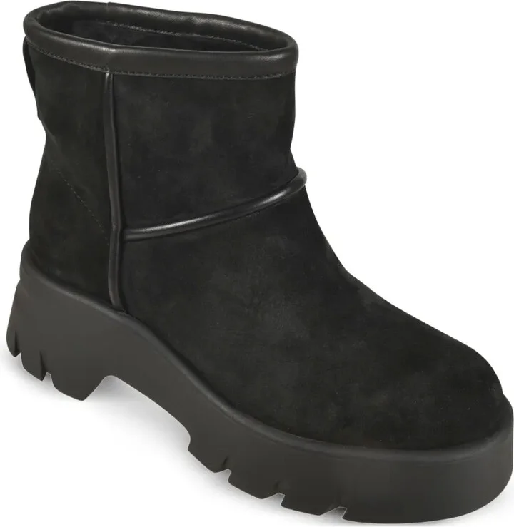 Leather Platform Boots - Image 5