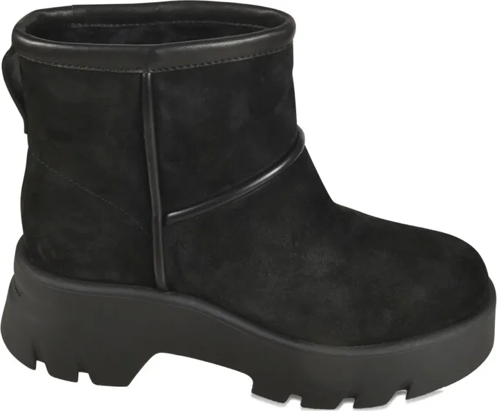 Leather Platform Boots