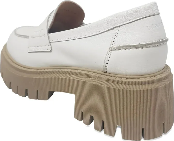 Leather Platform Loafers - Image 3