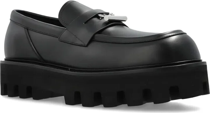 Leather Platform Loafers - Image 2