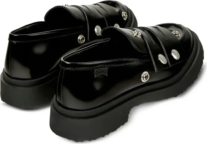 Leather Platform Loafers - Image 5
