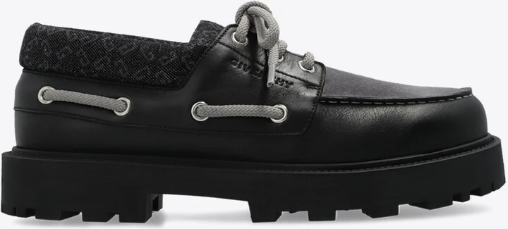 Leather Platform Loafers