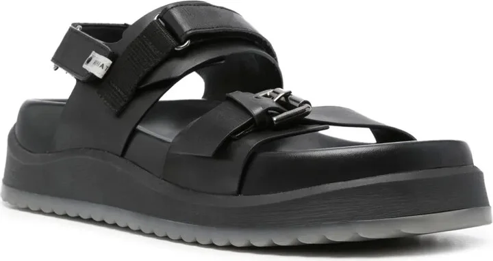 Leather Platform Sandals - Image 2
