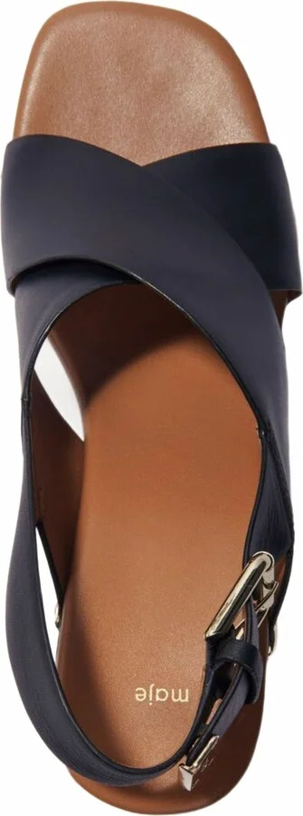 Leather platform sandals - Image 3