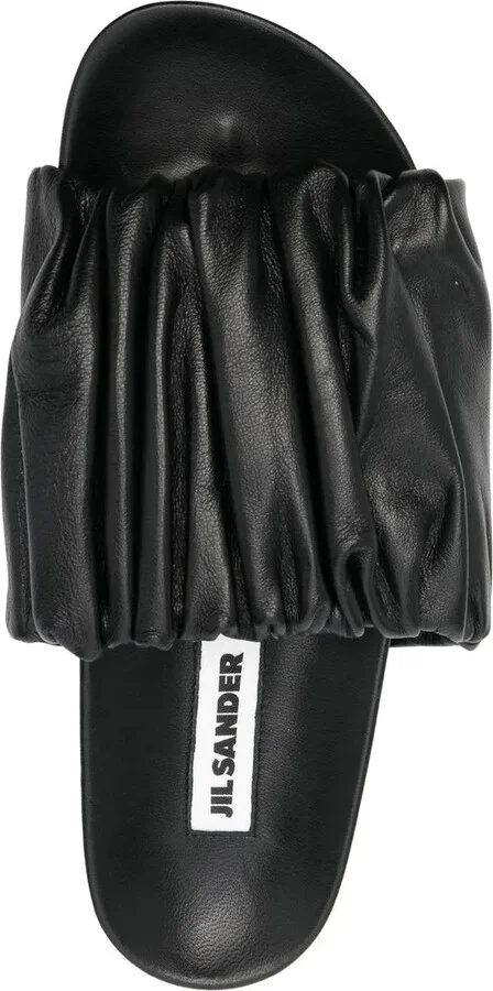 Leather Platform Sandals - Image 4