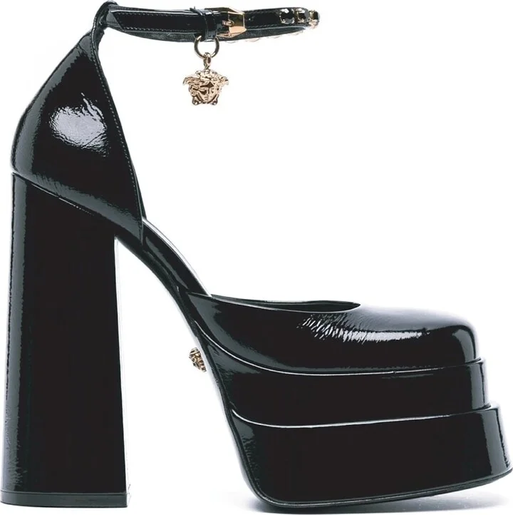 Leather Platform Sandals