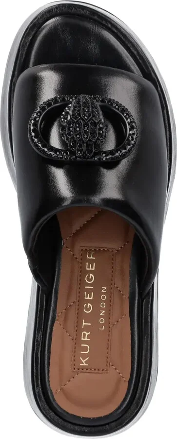 Leather Platform Slides - Image 4