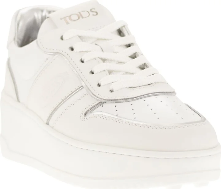 Leather Platform Sneakers - Image 2