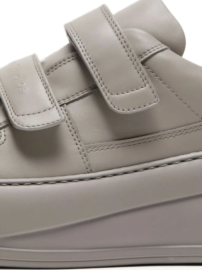 Leather Platform Sneakers - Image 4
