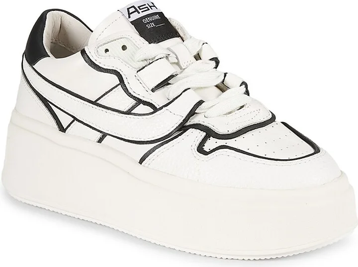 Leather Platform Sneakers - Image 2