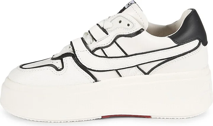 Leather Platform Sneakers - Image 4