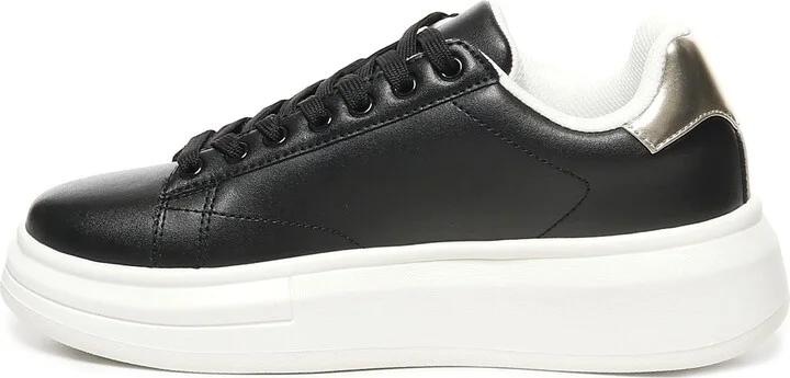 Leather Platform Sneakers - Image 4