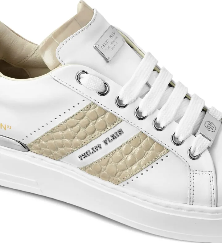 Leather Platform Sneakers - Image 4