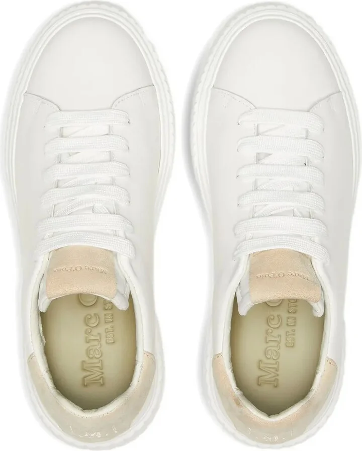 Leather Platform Sneakers - Image 4